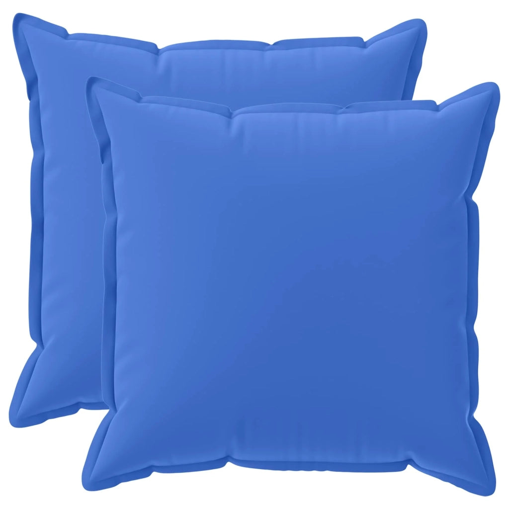 Federa 2 pz HOUTEN Blu Reale 55 x 55 cm Poliestere 920493