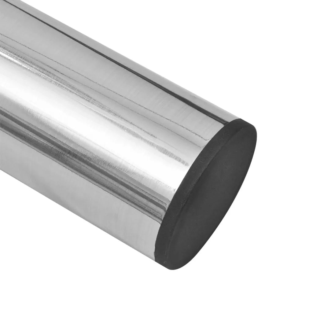 Set di 4 gambe telescopiche regolabili per tavolo (710 x 1100 mm) robuste dal design contemporaneo in acciaio inox 02_0055079