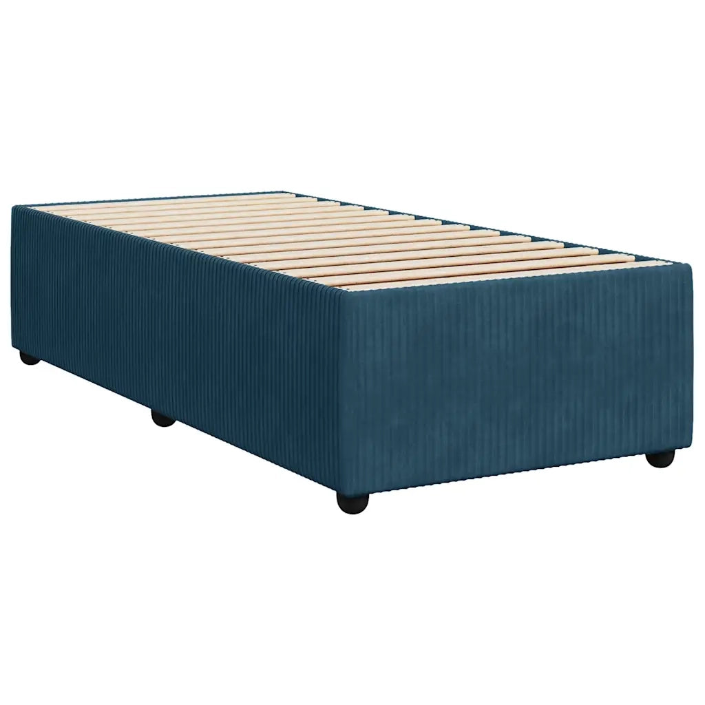 Giroletto Blu 90x190 cm in Velluto