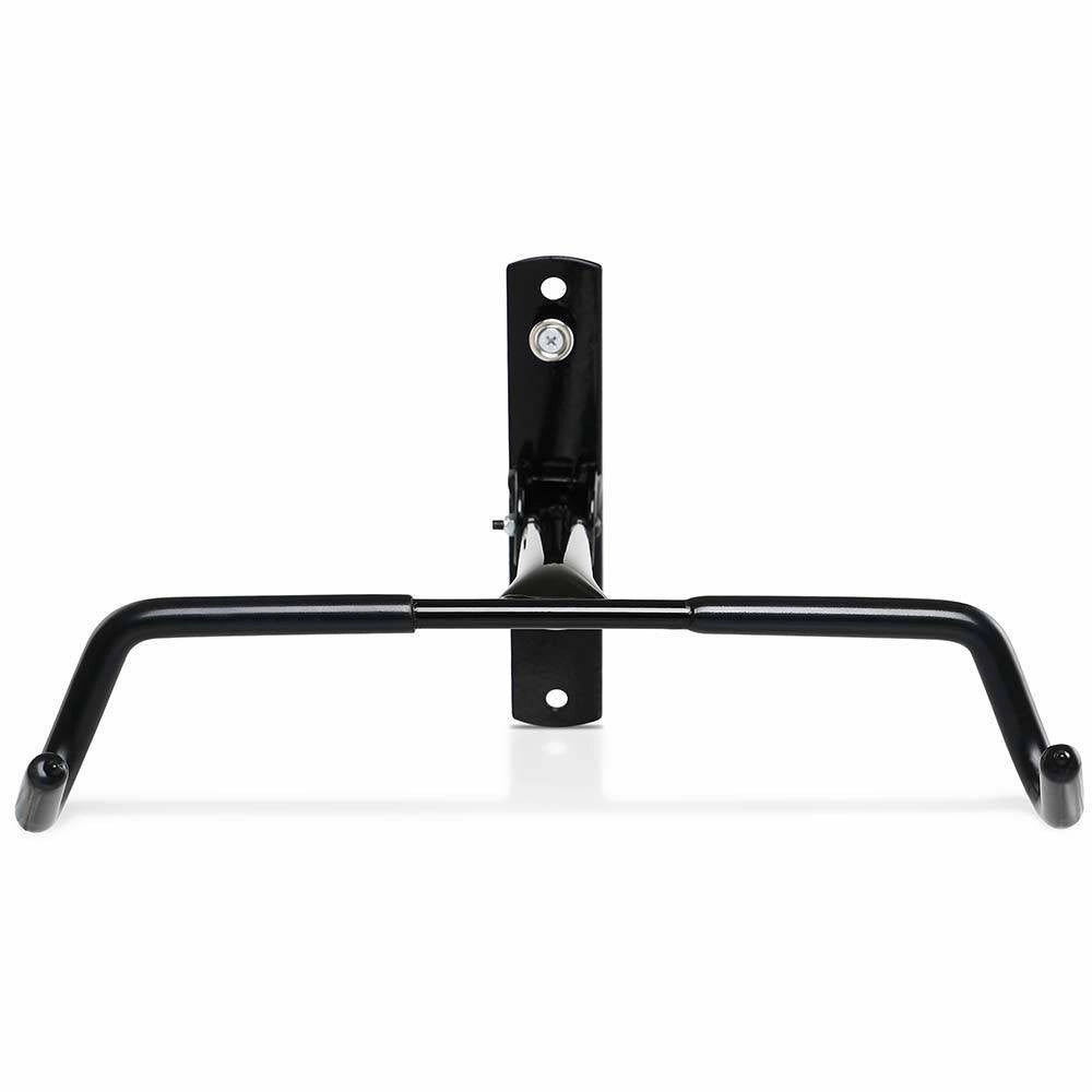 Trade Shop - Ganci Porta Bicicletta Bici Da Muro Supporto Bike Pieghevole 31cm In Acciaio -