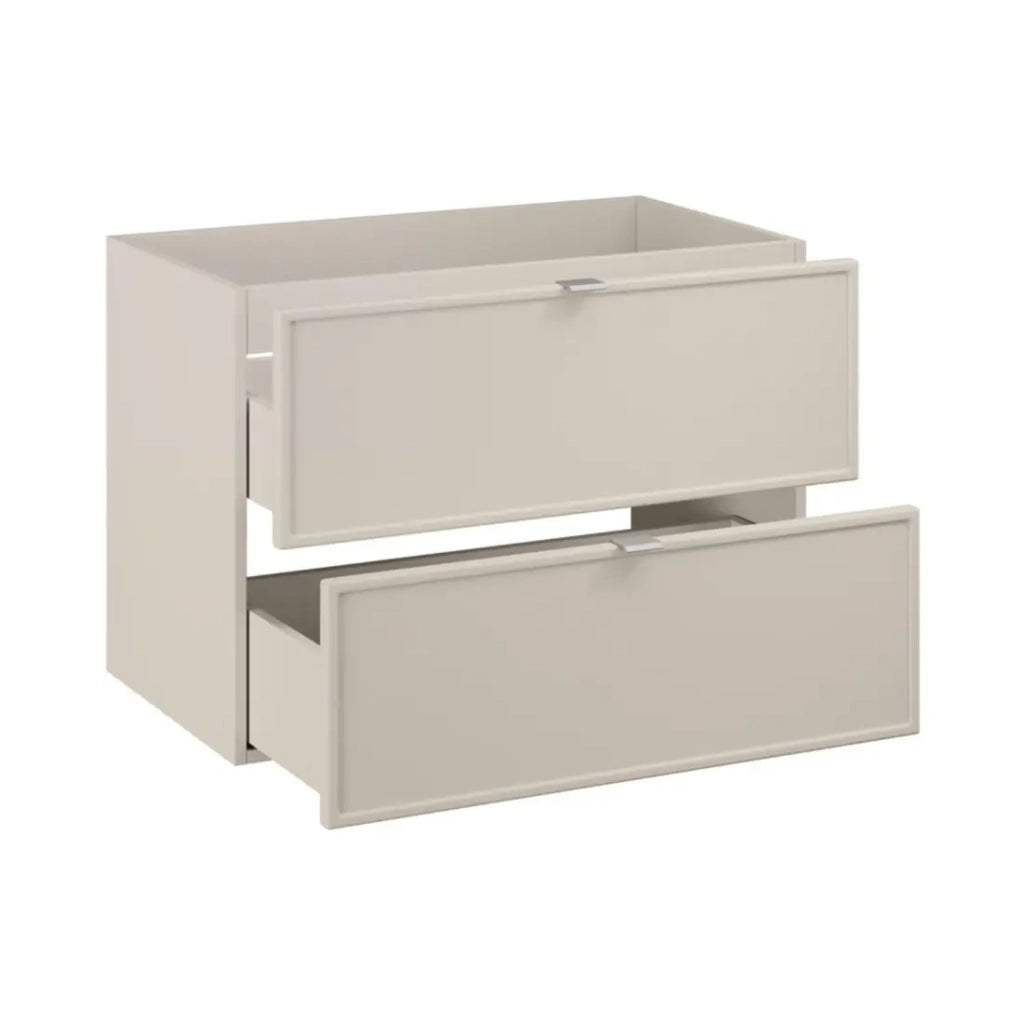 Set da bagno BRAZZA: mobile sotto lavabo con cassetti 80cm + piano per lavabo