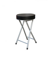 SET di 6 SGABELLI PIEGHEVOLE MONOCOLORE NERO OGD