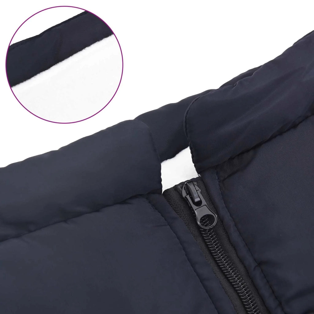 Cappotto per Cani Blu navy 6XL Pile e Poliestere 3422546