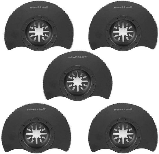 Set di lame circolari oscillanti 5pz 88mm per accessori multi tool per la riparazione di seghe