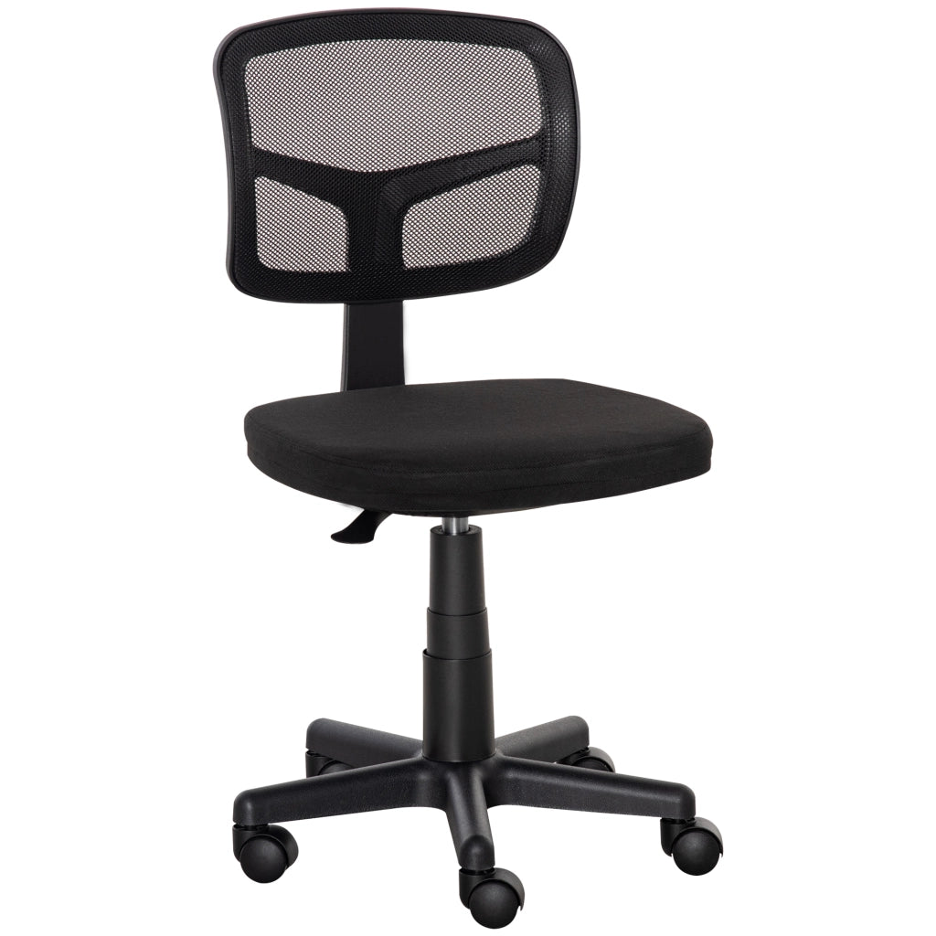 Sedia da ufficio ergonomica ¨C Minimal ¨C nero, altezza regolabile