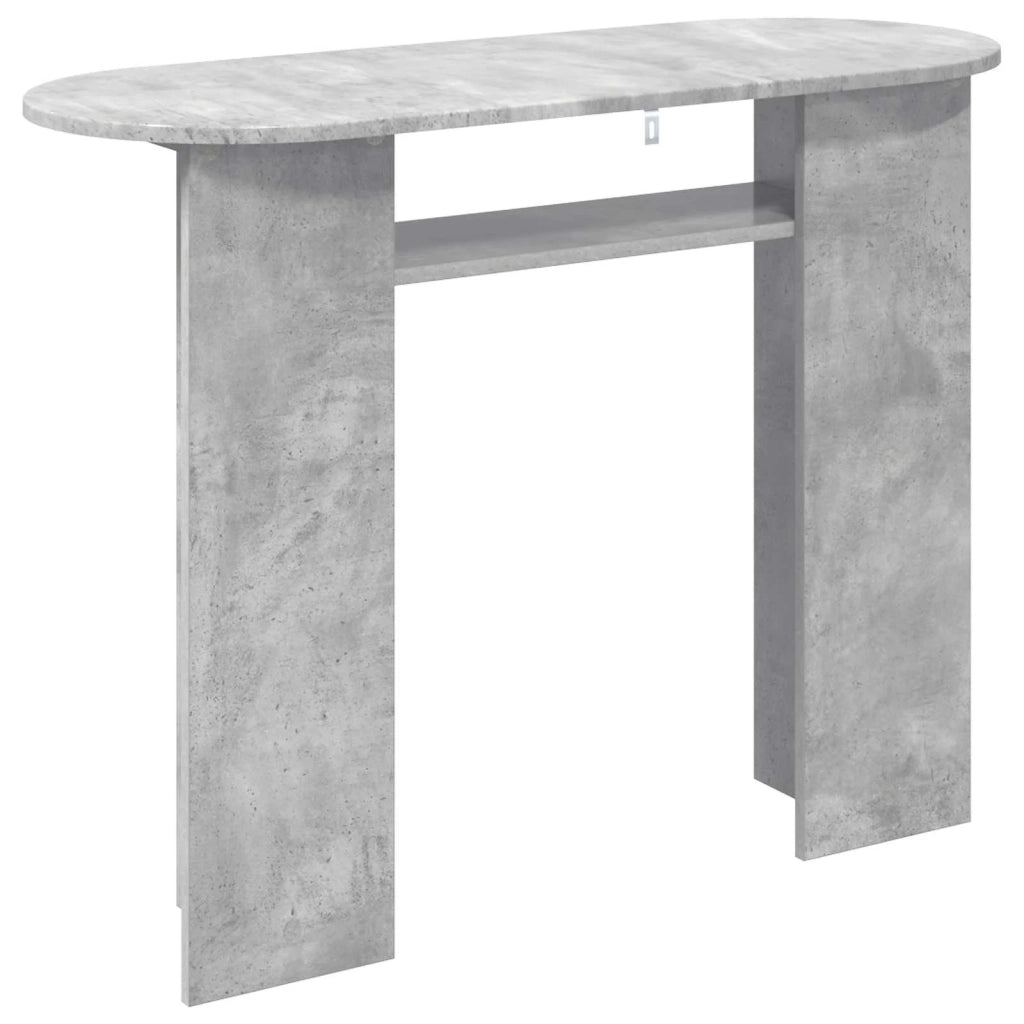 Tavolo consolle Grigio Cemento 100 x 39,5 x 75 cm 8001161