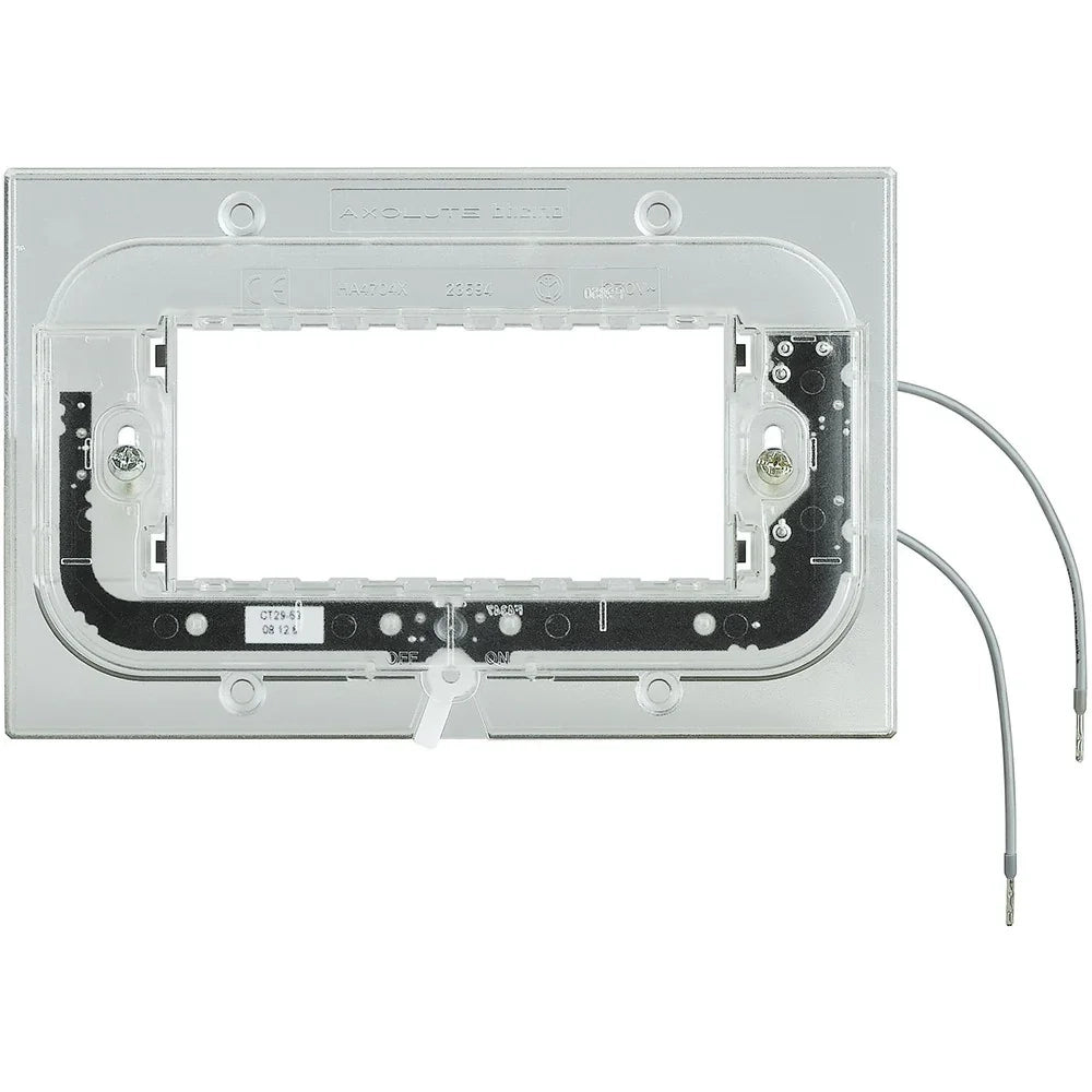 Bticino Axolute Supporto Luminoso 4 Moduli HA4704X