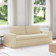 Divano Crema 222 x 80 x 82 cm Tessuto 42024402