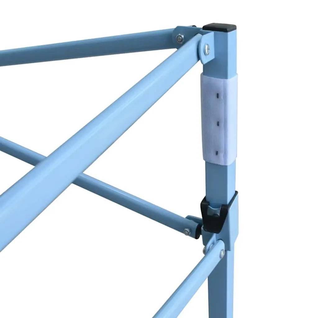 Gazebo | Pergolato Professionale Pieghevole 3x4m Acciaio Blu