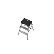 Sgabello Pieghevole con Valigetta Porta Attrezzi 2 Gradini Toolstep