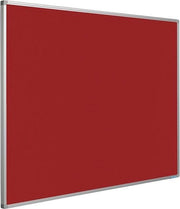 Pannello di appoggio Softline profilo 16mm con annuncio rosso - 120x300cm