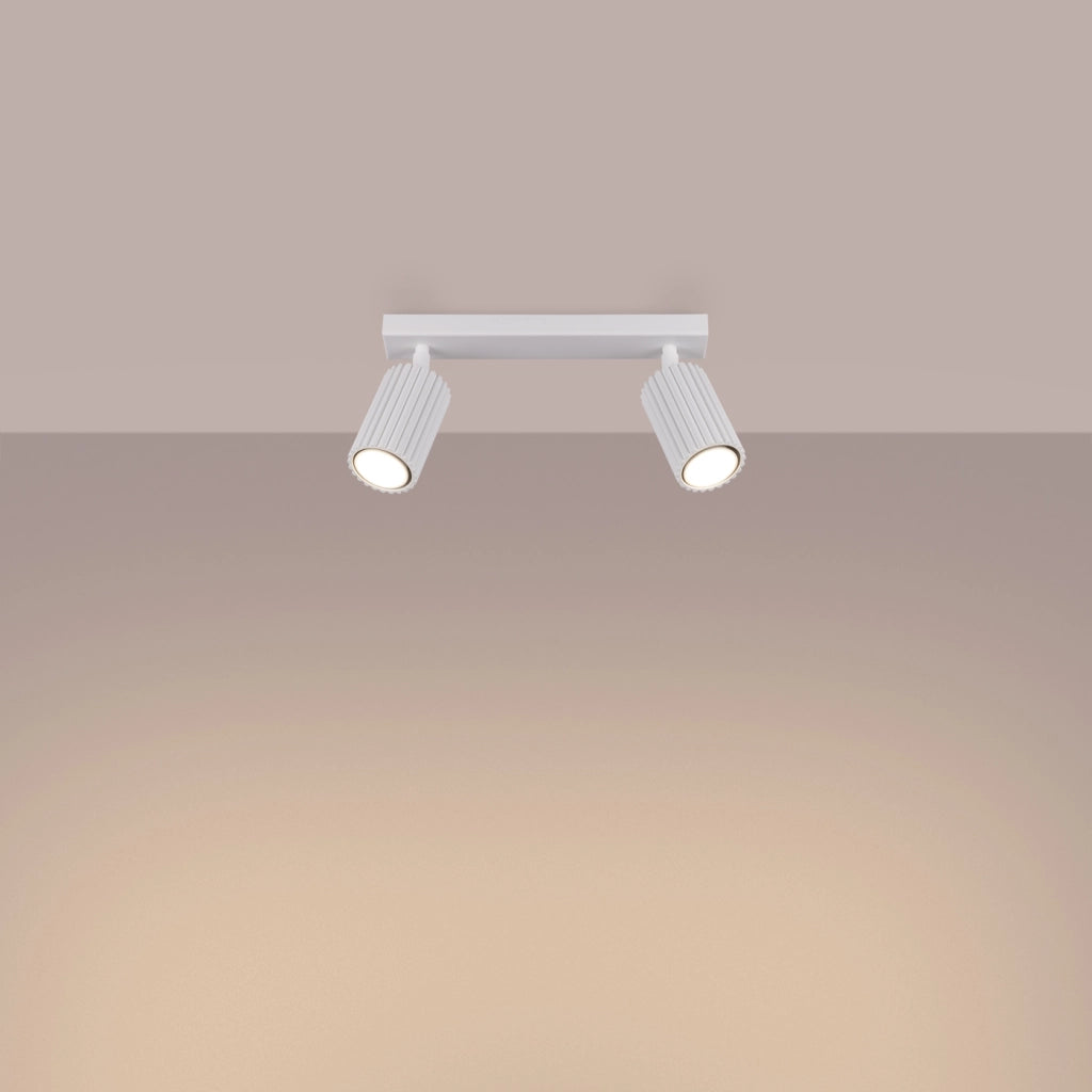 Lampada da soffitto KARBON 2 bianco