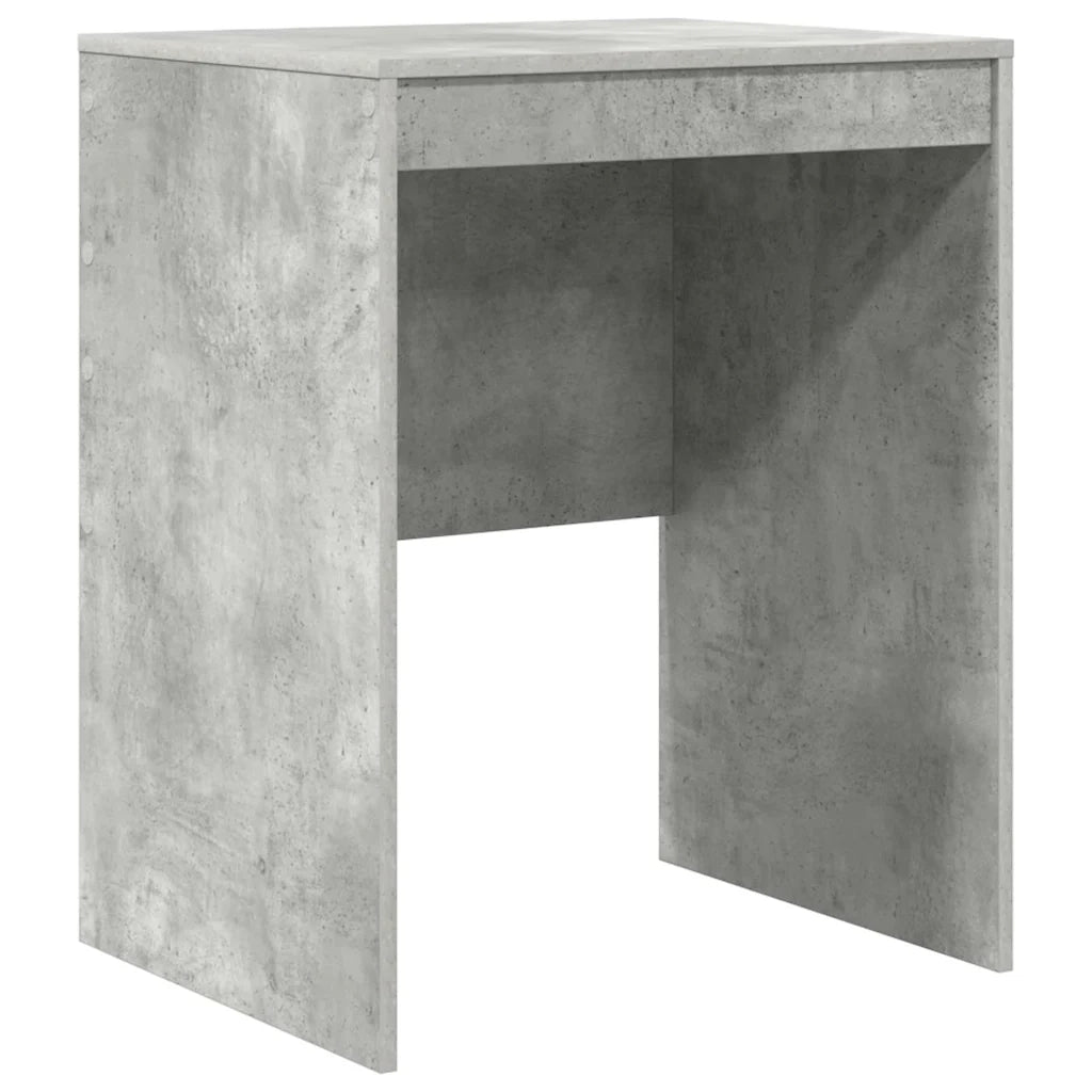 Scrivania | Tavolo da Ufficio Grigio cemento 60 x 50 x 76 cm