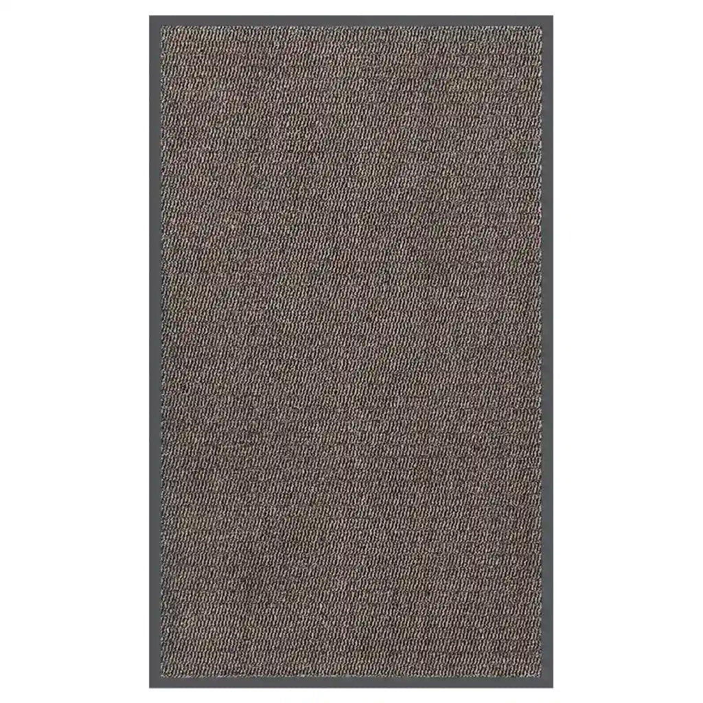 Zerbino | Tappetino Trapuntato 90x150 cm Marrone Scuro