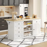 Credenza Cucina con Cassetti e Ripiani ¨C MINIMAL ¨C Bianco 150x65x75