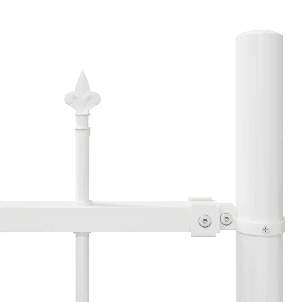 Recinzione per Giardino Woerden 2 pcs Bianco 3360136