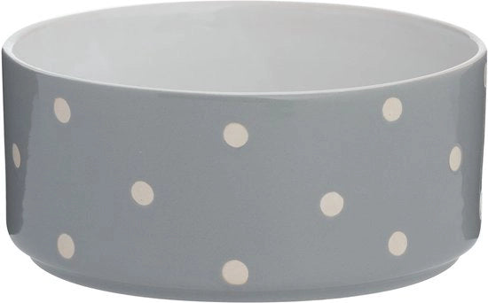 Piatto per Cane a Pollici, 18 cm, Grigio