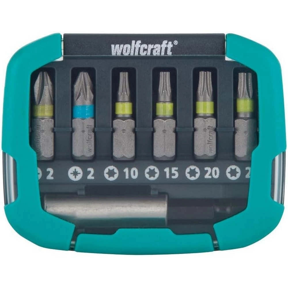 Bit-Box con Inserti PH PZ Torx e Portainserto Wolfcraft