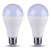 2 PZ Lampada A Led, Lampadina E27 A60 15W 1500LM Bianco Caldo 3000K