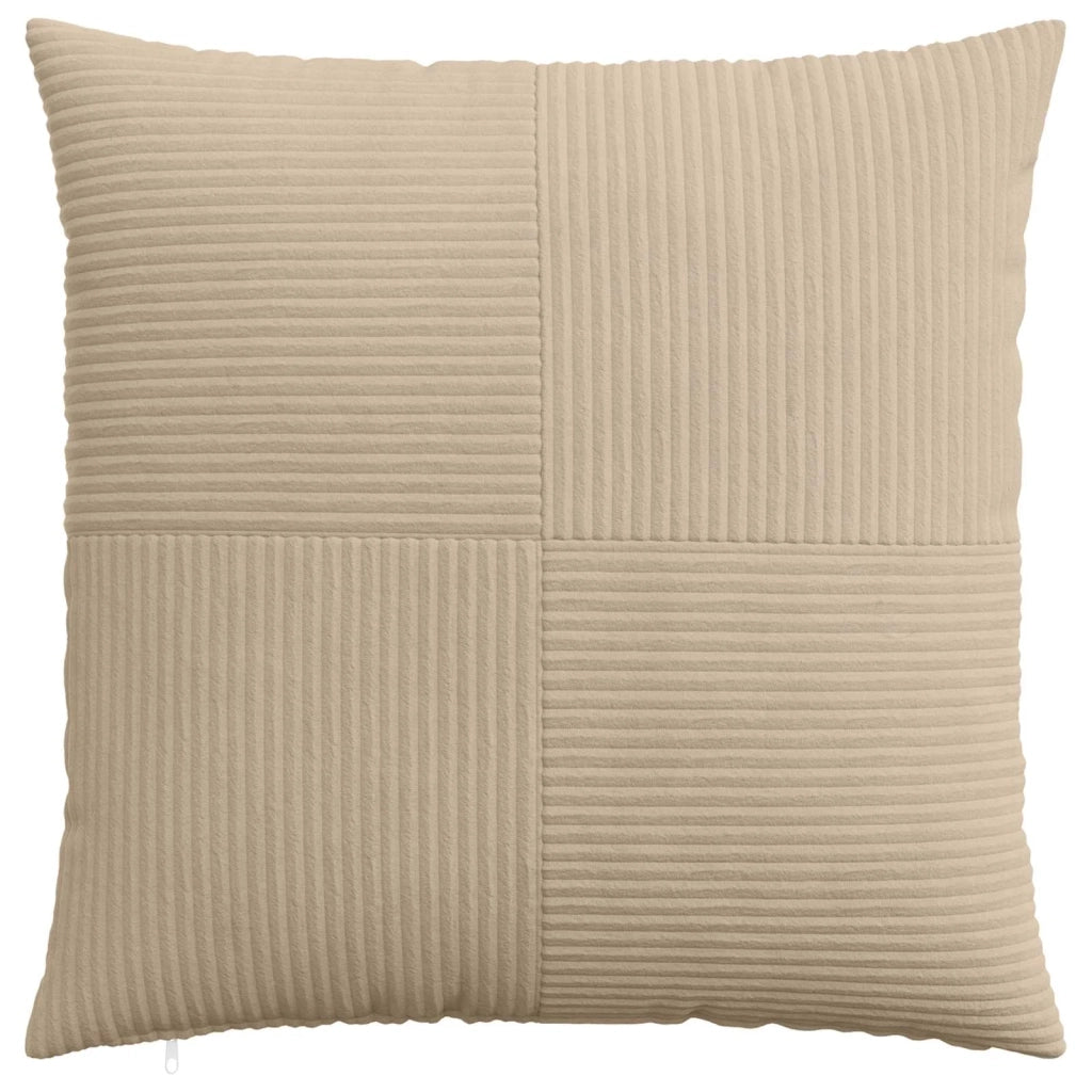 Federa 6 pcs ALMELO Tortora 55 x 55 cm corduroy 915324