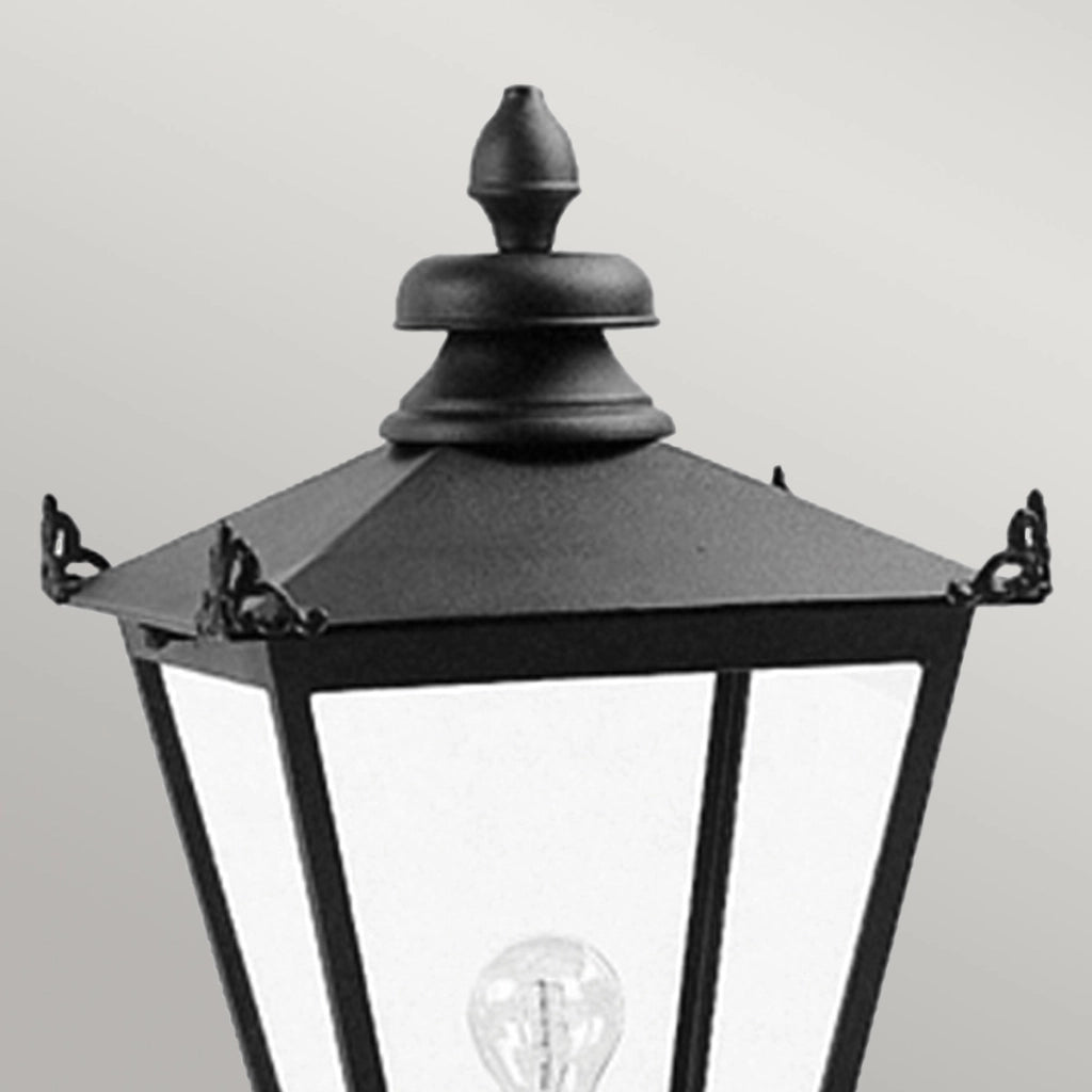 Lampione da esterno su base nero E27 60W Wilmslow Elstead