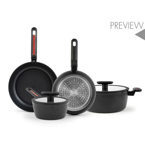 Batteria 6 pezzi compass bruno barbieri