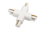 Connettore X per binario trifase bianco Maxlight in alluminio