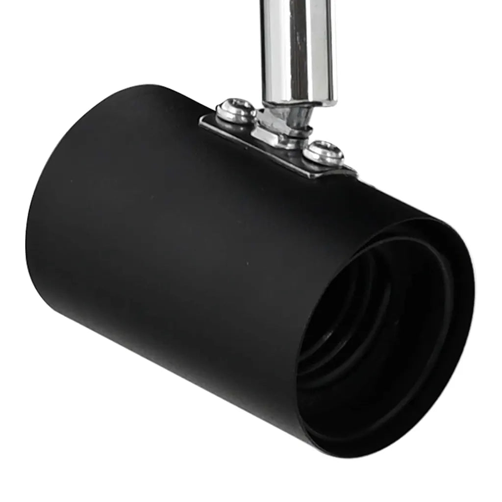 Faretto da soffitto Nero 38 x 6,5 x 11,5 cm Metallo 4108182