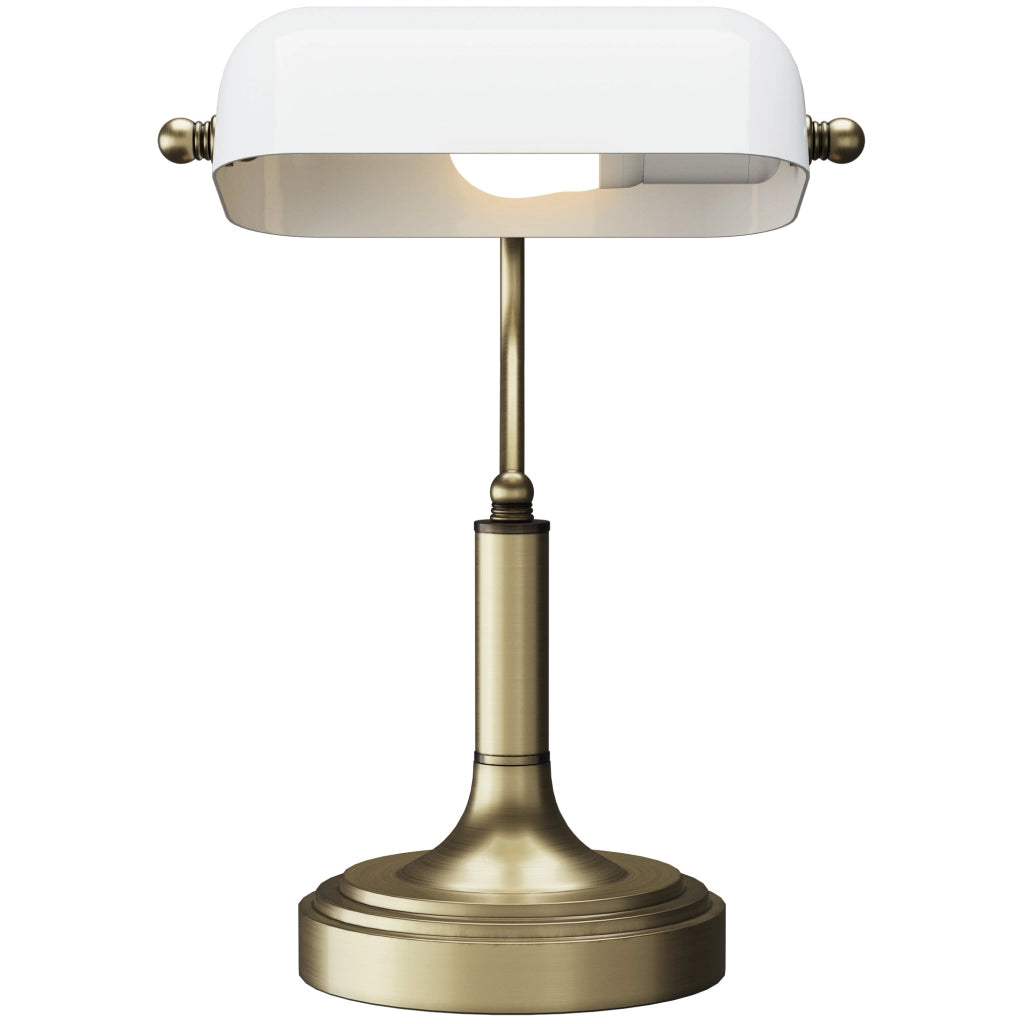 Lampada da Scrivania con Interruttore Basculante ¨C Minimal ¨C Bianco