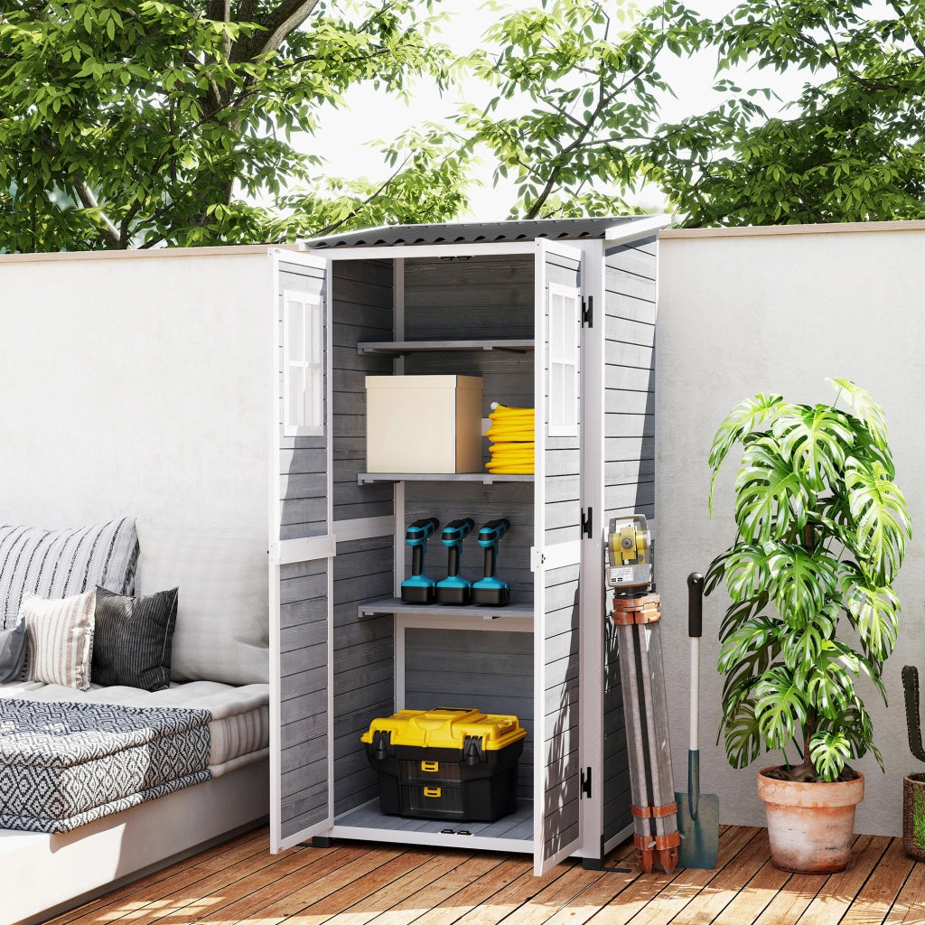 Casetta da Giardino in Legno ¨C Minimal ¨C Grigio