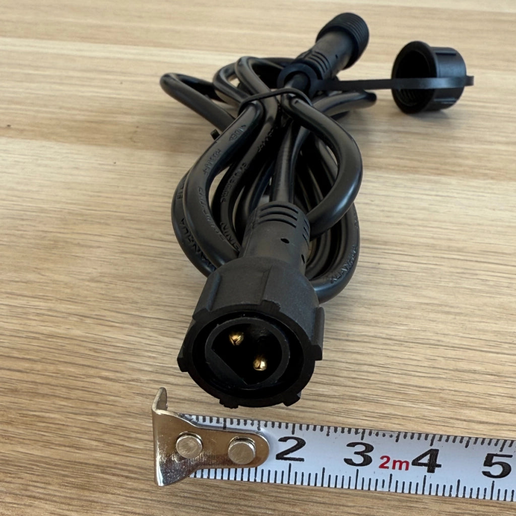 Prolunga per ghirlanda esterna 1,5 m IP44 36V Polux