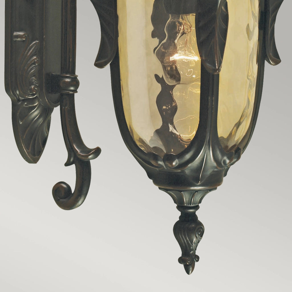 Applique esterno Philadelphia Elstead E27 bronzo IP44