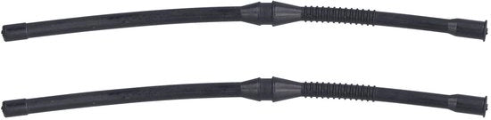 Flessi di combustibile in gomma - Tubo di combustibile 8mm - Tubo di combustibile 6mm - Sostituzione per sega a catena - 2 pezzi - Lunghezza 17,5 cm
