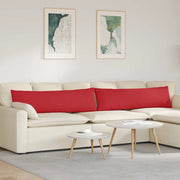 Cuscini da Divano 2 pcs Rosso 145 x 40 cm Tessuto 42013837