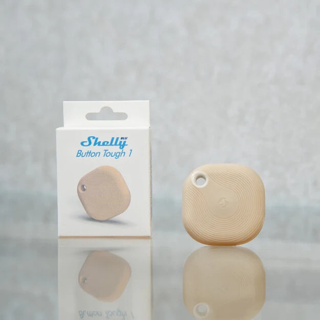 Shelly BLU Button Tough 1 Mocha - Pulsante Smart Bluetooth