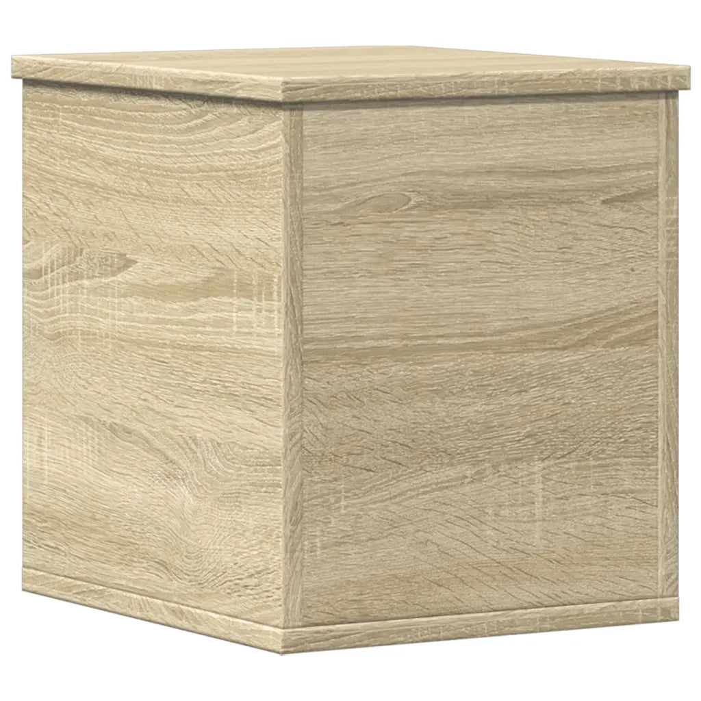 vidaXL Contenitore Portaoggetti Rovere Sonoma 30x35x35cm in Truciolato