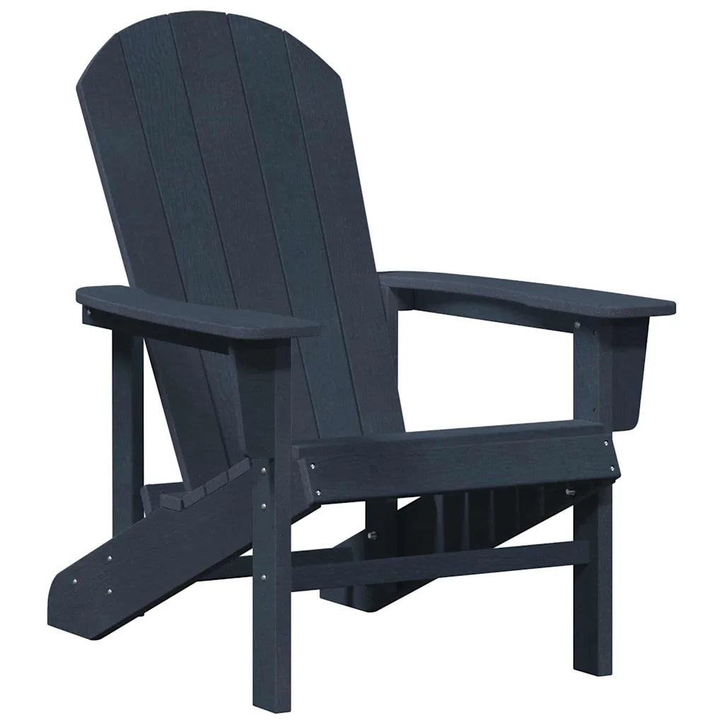 Sedia Adirondack Blu navy 82 x 74 x 92 cm HDPE 42006622
