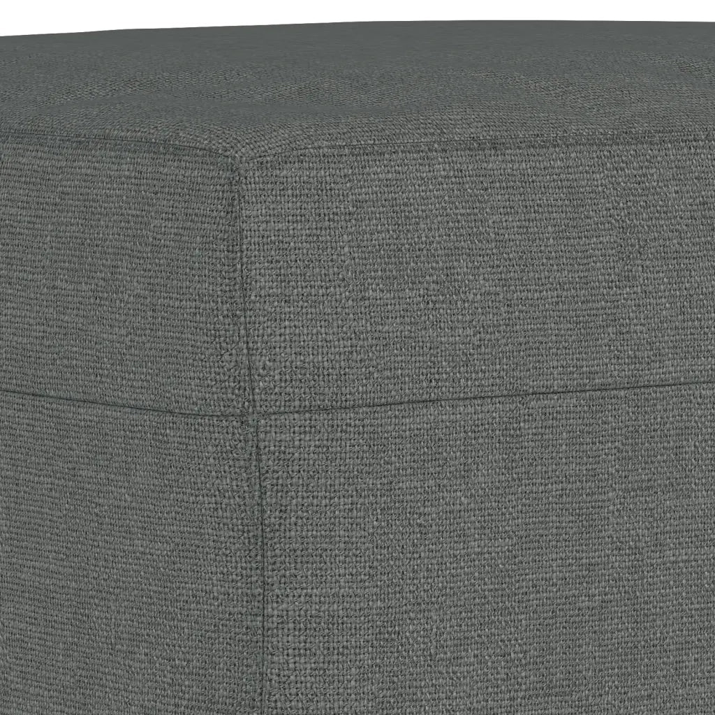 Set di Divani 4 pz con Cuscini Grigio Scuro in Tessuto 3201251