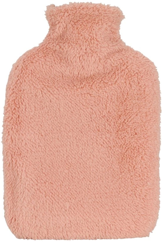 Bottiglia di acqua calda 1,75 litri - Piuma di imbottitura per bottiglia - Bottiglia di acqua calda morbida - Serata d'inverno con il compagno - Prestazioni di calore ottimali - Design elegante - Bottiglia di acqua calda