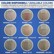 Tenda Antimosche Modello Filo in PVC, Plastica Rosso | Largh. 0,80m x Alt. 2,20m | Protezione Insetti, Porta, Esterno, Interno