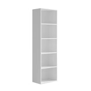Vicco Scaffale Bianco 40 x 132 cm con 5 scomparti