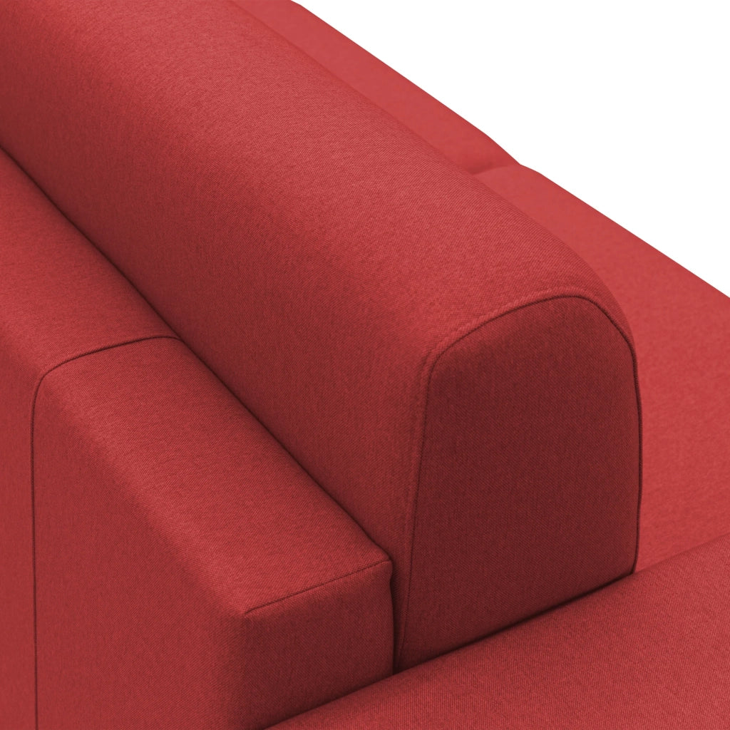 Chris Divano letto matrimoniale tessuto impermeabile 186 cm rosso