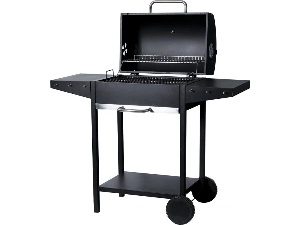 Barbecue a carbonella "Bizon" - 119 x 50 x 101 cm - Nero