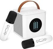 Microfono per Bambini - Microfono per Bambini Karaoke - Microfono Bluetooth per Bambini - Bianco