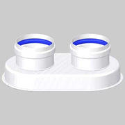 SDOPPIATORE PER SCALDINI VAILLANT COMPATIBILI  80/80     CONTI