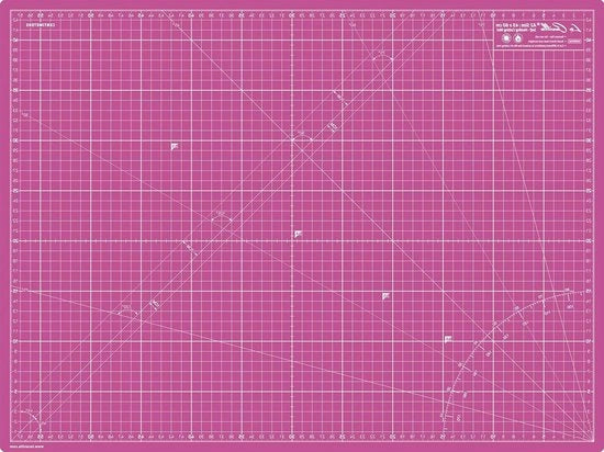 Patchwork A2 Snijmat Rosa - 60 x 45 cm - Cucito e Ricamo
