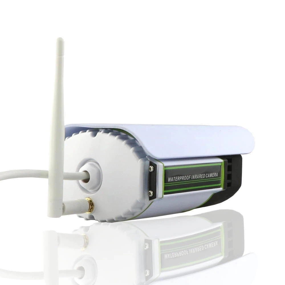 Trade Shop - Telecamera Esterna Ip Camera Hd 1080p Wireless Led Ir Lan Motorizzata Wifi Rete -