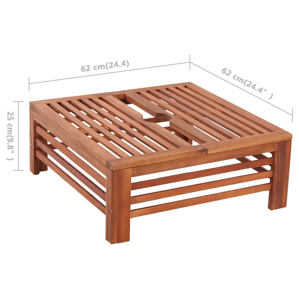Rivestimento Supporto Base Ombrellone in Legno 41449