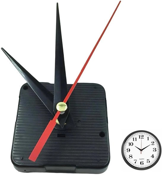 Orologio a Parete Multicolore con Meccanismo a Batterie a Batteria