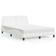 Giroletto senza Materasso Zadar Bianco 140x190 cm in Similpelle